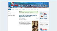 Desktop Screenshot of difesa.uilpa.it