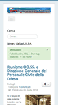 Mobile Screenshot of difesa.uilpa.it